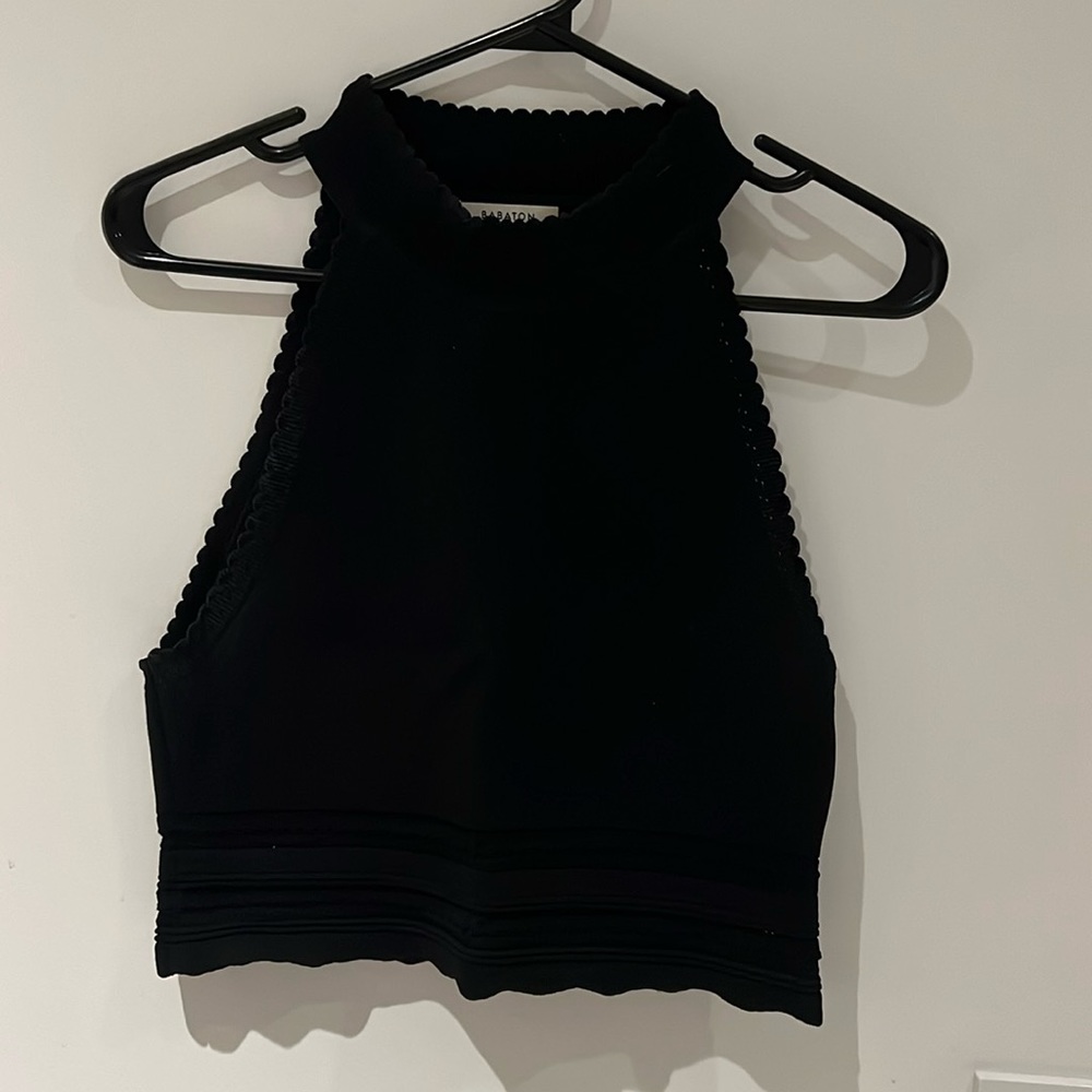 Babaton crop top with detail